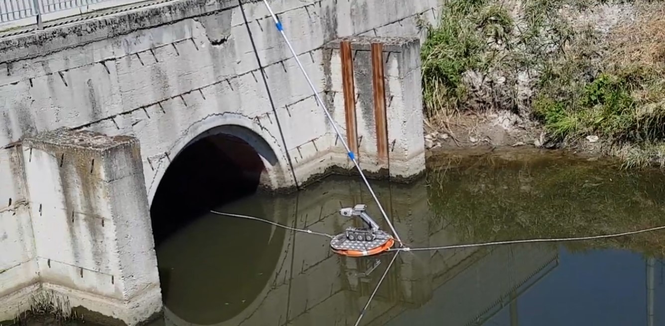 Dettaglio videocamera ispezione fognatura 1